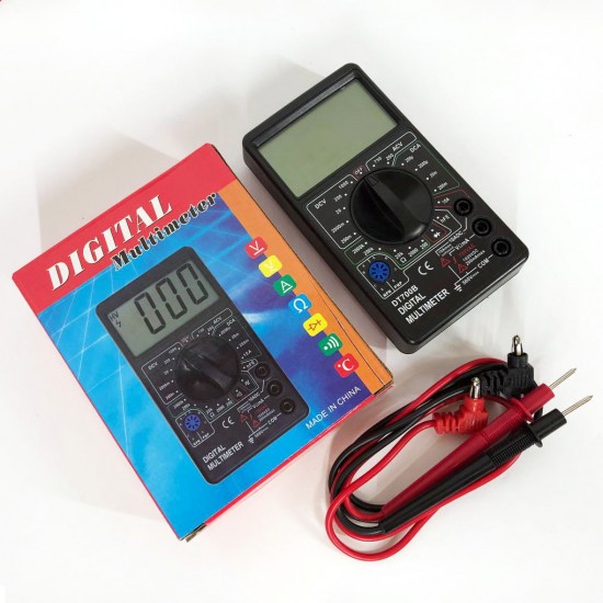 Мультиметр Digital DT700B цифровий великий екран захист вимірювач напруги