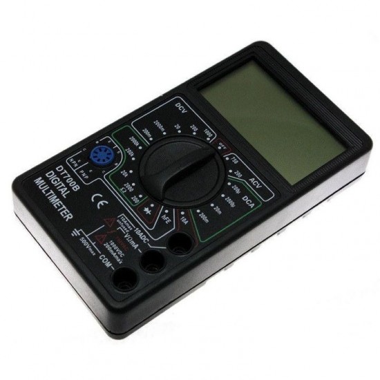 Мультиметр Digital DT700B цифровий великий екран захист вимірювач напруги