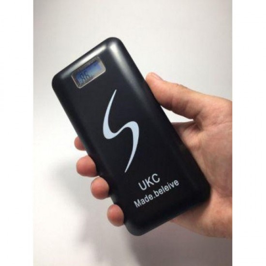 Мобільна зарядка портативна Power Bank 9600mAh UKC, Зовнішній акумулятор, Зарядка power bank. чорний Pro Opt
