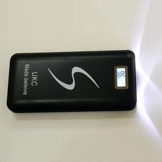 Мобільна зарядка портативна Power Bank 9600mAh UKC, Зовнішній акумулятор, Зарядка power bank. чорний Pro Opt
