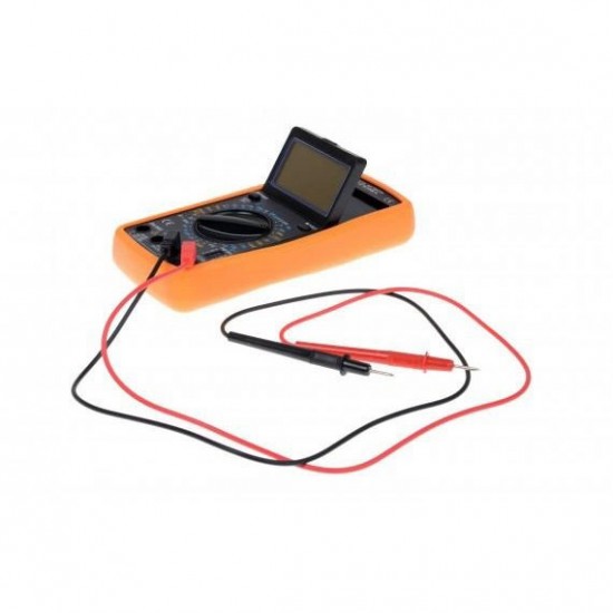 Цифровий мультиметр Digital DT-9208A універсальний тестер для дому з ніжкою проводами