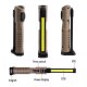 Ліхтарик Power Bank світлодіодний WL-08 XPE TR50 COB червоний + білий + жовтий магніт з гачком Pro Opt