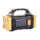 Ліхтарик HB-2678 25W+ TR50 2COB переносний з Повербанком сонячна панель помаранчевий Pro Opt