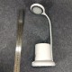 Настільна лампа з USB Delux Tedlux TL-1006 1009 на акумуляторі органайзер світильник гнучкий білий Pro Opt