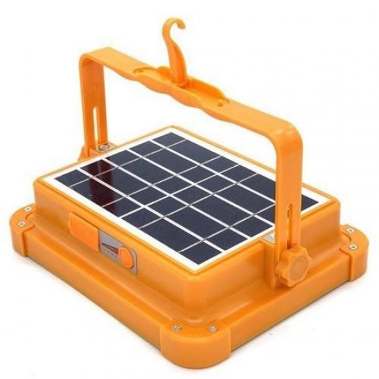 Прожектор ліхтар Solar LED light TR50 12000 mAH вбудований Повербанк сонячна панель Pro Opt
