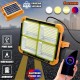 Прожектор ліхтар Solar LED light TR50 12000 mAH вбудований Повербанк сонячна панель Pro Opt