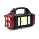 Ліхтарик HB-2678 25W TR50 TR 25 2COB на сонячній батареї червоний Pro Opt