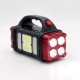 Ліхтарик HB-2678 25W TR50 TR 25 2COB на сонячній батареї червоний Pro Opt