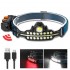 Потужний ліхтар налобний BL-W690-LTS TD90 SMD white+red сенсорний датчик руху Pro Opt