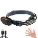 Потужний ліхтар налобний BL-W690-LTS TD90 SMD white+red сенсорний датчик руху Pro Opt