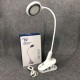 Настільна лампа Delux Tedlux TL-1009 K 1010 LED на гнучкій ніжці з прищіпкою домашня Pro Opt