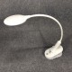 Настільна лампа Delux Tedlux TL-1009 K 1010 LED на гнучкій ніжці з прищіпкою домашня Pro Opt