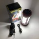 Ліхтарик 5158-LED TR70 COB на сонячній панелі та power bank червоний Pro Opt