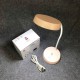 Настільна USB лампа MS-13 MS15 гнучка світлодіодна робота від 220 для столу (рожева) Pro Opt
