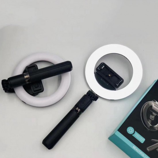 Монопод підсвічування з кільцевою лампою 16 см (трипод на bluetooth) модель L07 16 Pro Opt