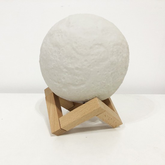 Нічник світильник Moon Lights Lamp LED USB нічник Місяць луна на підставці