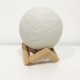 Нічник світильник Moon Lights Lamp LED USB нічник Місяць луна на підставці