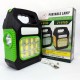 Переносний ліхтар JY-978D-LED+12COB T12T з акумулятором power bank світлодіодний прожектор зелений Pro Opt
