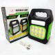 Переносний ліхтар JY-978D-LED+12COB T12T з акумулятором power bank світлодіодний прожектор зелений Pro Opt