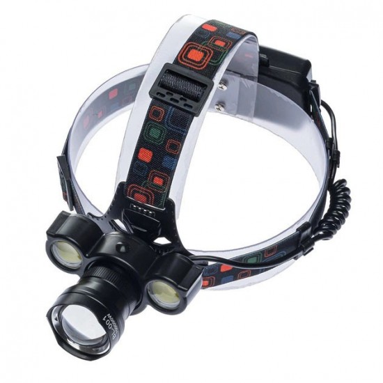 Ліхтарик налобний HeadLight BL-001 діоди T6 H90 Cob із usb зарядкою ЛИЗНА Pro Opt