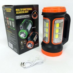 Ліхтарик XBL 818C-3W+COB 819 820 для кемпінгу світильник акумуляторний оранжевий Pro Opt
