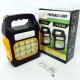 Ліхтарик JY-978D-LED+12COB 966 R світлодіодний з power bank прожектор жовтий Pro Opt