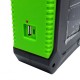 Портативний ліхтар JY-978B T50 на акумуляторі із сонячною панеллю Power Bank зелений Pro Opt
