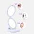 Дзеркало для макіяжу Large Mirror з LED-підсвічуванням, дзеркало для макіяжу, що світиться. білий Pro Opt