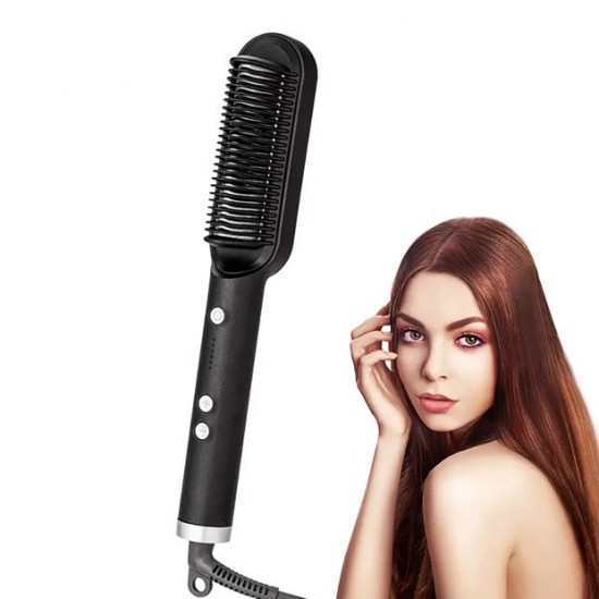 Гребінець Випрямляч для волосся Hair Straightener HQT-909B Pro Opt