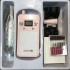 Портативний фрезер для нігтів Nail Drill YT-928 акумуляторний з індикатором заряду на 35 000 оборотів. рожевий Pro Opt
