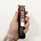 Машинка для стрижки 10в1 GEMEI GM-592, машина для окантування, підстригальна машинка. червоний Pro Opt
