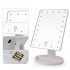 Дзеркало для макіяжу з 16 LED підсвічуванням Mirror White. білий Pro Opt