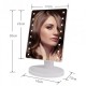 Дзеркало для макіяжу з 16 LED підсвічуванням Mirror White. білий Pro Opt