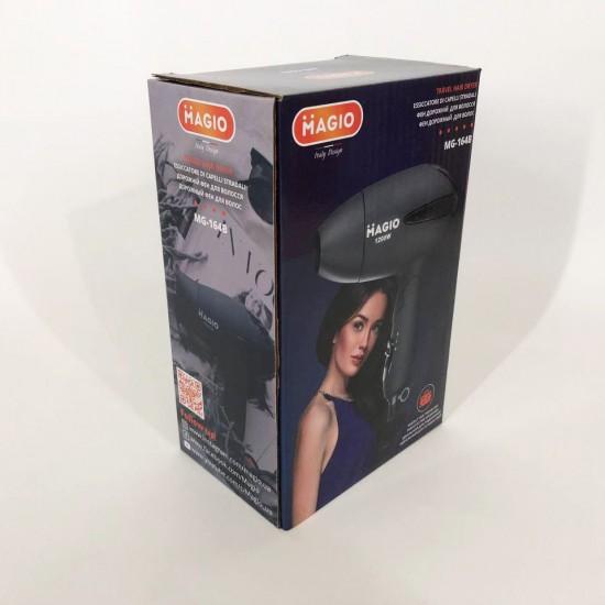 Фен дорожній для волосся Magio MG-164B Pro Opt