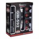 Машинка для стрижки 10в1 GEMEI GM-592, тример для бороди, триммер бездротової. чорний Pro Opt