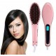 Електричний гребінець плойка випрямляч Fast Hair Straightener (рожевий) Pro Opt