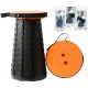 Розкладна табуретка стілець Retractable Stool для дому дачі 6-47 см (помаранчевий) Pro Opt