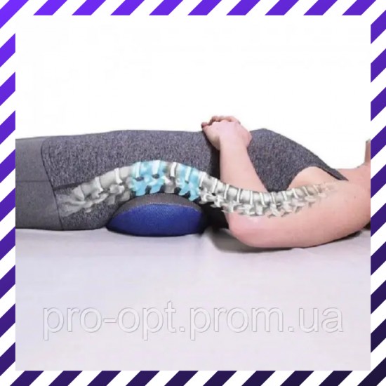 Ортопедична анатомічна подушка Lumbar Support TV One для спини комфортна підставка під спину Pro Opt