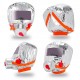Маска протигаз, панорамний протигаз Fire mask Pro Opt