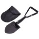 Лопата туристична багатофункціональна Shovel 009, міні лопата для кемпінгу, саперна лопата. чорний Pro Opt