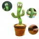 Танцюючий кактус співаючий 120 пісень з підсвічуванням Dancing Cactus TikTok іграшка Повторюшка кактус Pro Opt