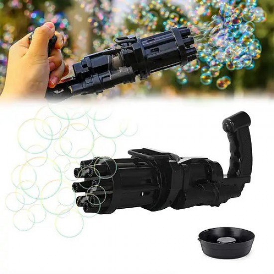 Кулемет дитячий з мильними бульбашками Gatling Мініган WJ 950 Pro Opt