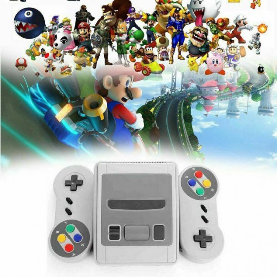 Ретро ігрова консоль приставка 620 ігор Game Box Dendy Super Mini з 2 джойстиками Pro Opt
