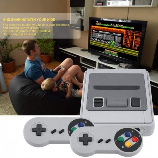 Ретро ігрова консоль приставка 620 ігор Game Box Dendy Super Mini з 2 джойстиками Pro Opt