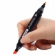 Набір маркерів скетч для малювання Touch Marker 36 шт двосторонні для дітей