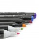 Набір маркерів скетч для малювання Touch Marker 36 шт двосторонні для дітей