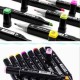 Набір маркерів скетч для малювання Touch Marker 36 шт двосторонні для дітей
