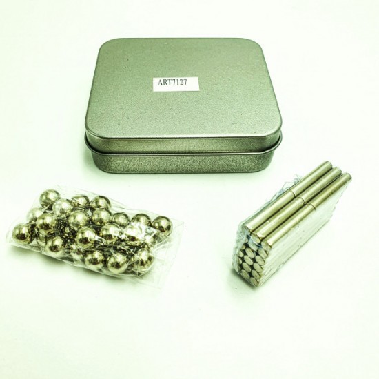 Магнітний конструктор Buckyballs and Buckybars неокуб антистрес конструктор на магнітах 64 елементи