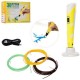 3D ручка Smart 3D Pen 2 c LCD дисплеєм. жовтий Pro Opt