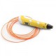 3D ручка Smart 3D Pen 2 c LCD дисплеєм. жовтий Pro Opt